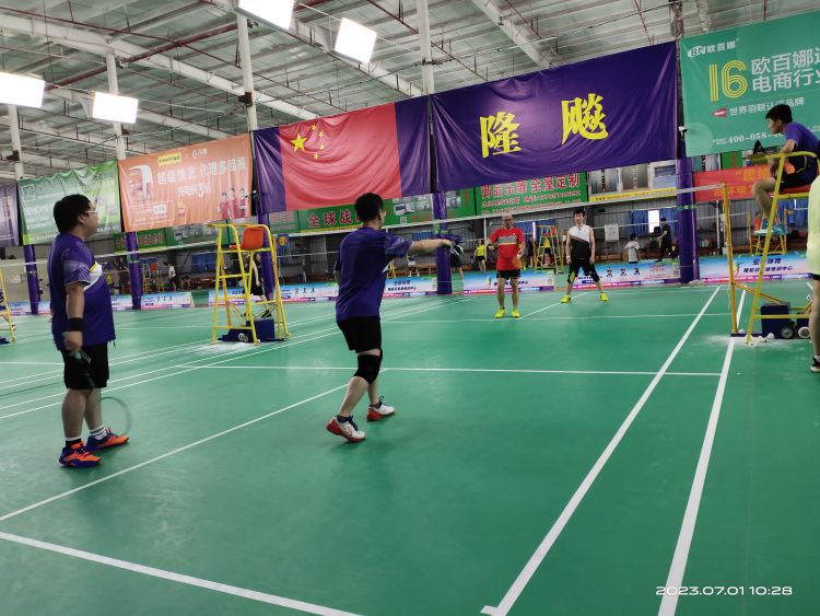 團(tuán)結(jié)奮發(fā)聚活力，凝心拼搏展風(fēng)采——慶祝建黨102周年羽毛球聯(lián)誼賽(圖2)