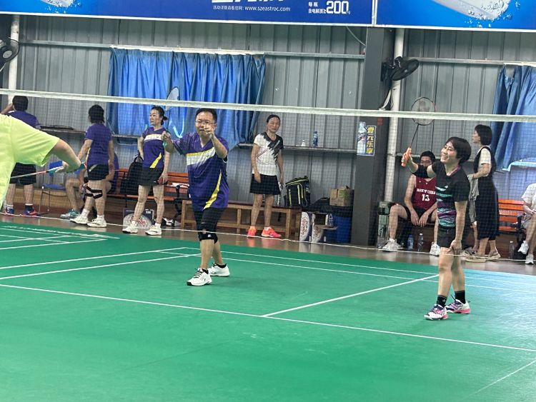 團(tuán)結(jié)奮發(fā)聚活力，凝心拼搏展風(fēng)采——慶祝建黨102周年羽毛球聯(lián)誼賽(圖3)