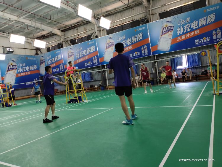 團(tuán)結(jié)奮發(fā)聚活力，凝心拼搏展風(fēng)采——慶祝建黨102周年羽毛球聯(lián)誼賽(圖5)